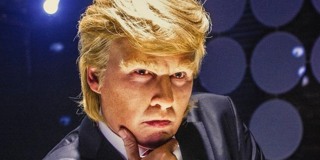 Johnny Depp as Donald Trump in Art of the Deal film