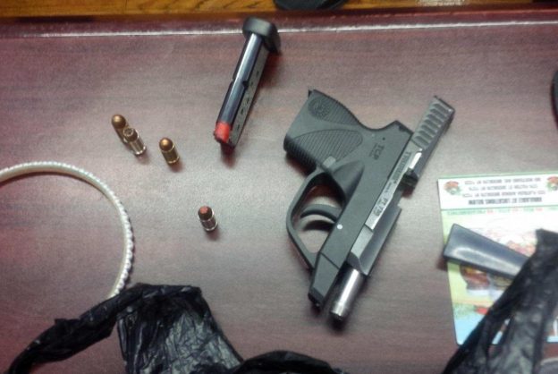 photo released by authorities of gun taken to New York school by 8-year-old student