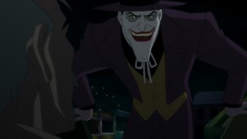Batman taking on The Joker in "Batman: The Killing Joke" photo courtesy of Fathom Events