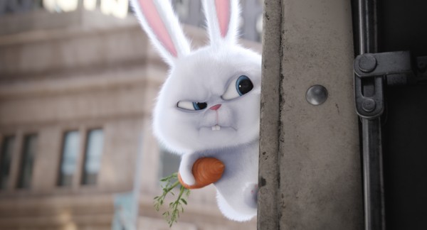 Kevin Hart's psychotic rabbit, Snowball, in "The Secret Life of Pets"