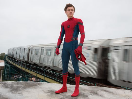 tom-hollad-as-spider-man-in-first-spider-man-homecoming-photo